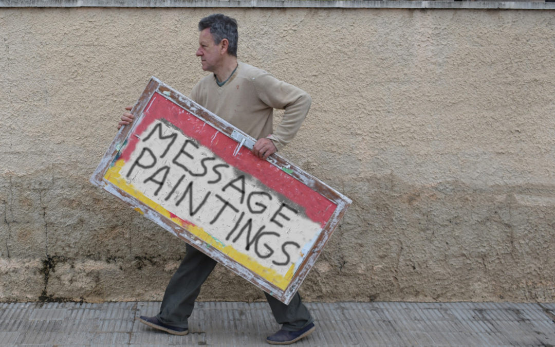 Exposición ‘Message Paintings’ de Jesús Movellán