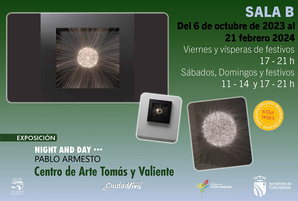 Exposición Night and Day de Pablo ArmestoExposición Night and Day de