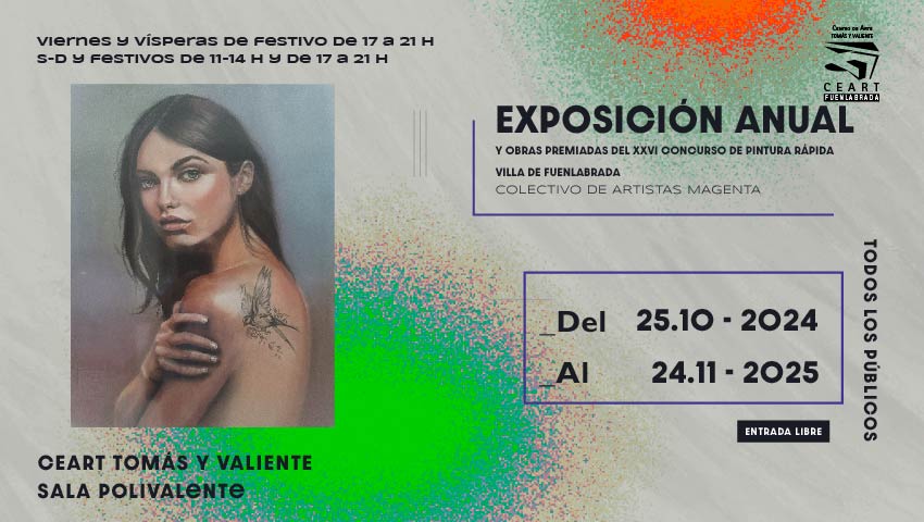 Exposición Anual y Obras Premiadas del XXVI Concurso de Pintura Rápida Villa de Fuenlabrada